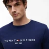 T-skjorte med brodert Tommy-logo