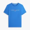 T-skjorte med brodert Tommy-logo