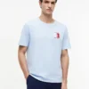 T-skjorte med fargeblokker og monogramlogo