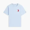 T-skjorte med fargeblokker og monogramlogo