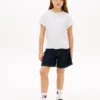 T-skjorte med Hilfiger-logo og snøring foran for barn