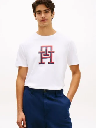 T-skjorte med monogramlogo