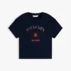 T-skjorte med Tommy-logo og rhinestones for barn