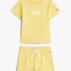 T-skjorte- og shortsett med flagglogo for babyer
