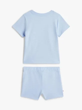 T-skjorte- og shortsett med flagglogo for babyer