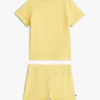 T-skjorte- og shortsett med flagglogo for babyer