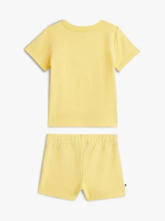 T-skjorte- og shortsett med flagglogo for babyer