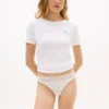 Tanga med blonder, 3-pakning