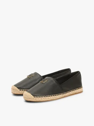 TH Monogram skinn-espadrille