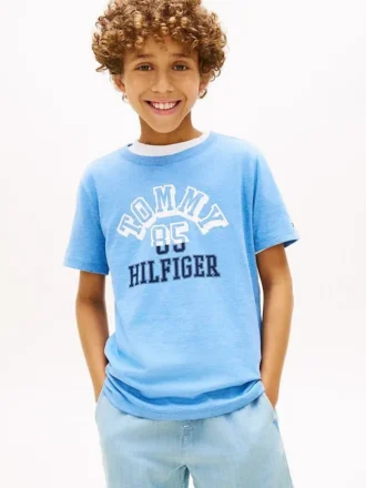 Tommy Arch-logo-T-skjorte for barn
