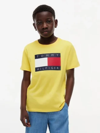 Tommy Flag Logo T-skjorte for barn