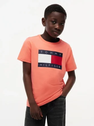 Tommy Flag Logo T-skjorte for barn