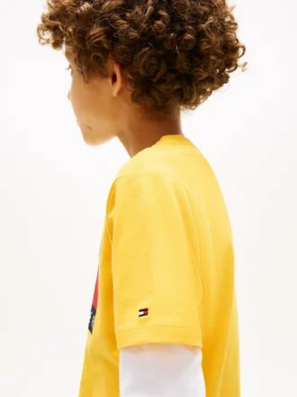 Tommy Flag Logo T-skjorte for barn