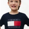 Tommy Flag Logo T-skjorte for barn