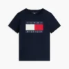 Tommy Flag Logo T-skjorte for barn