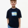 Tommy Graffiti Logo T-skjorte for barn