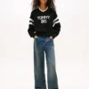 Tommy Jeans 85 Varsity genser med V-hals