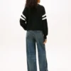 Tommy Jeans 85 Varsity genser med V-hals