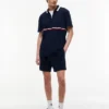 Tommy Jeans avslappet polo med kvart glidelås