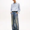 Tommy Jeans Chain-Print Relaxed Jeans Tommy Jeans Chain-Print Relaxed Jeans