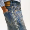 Tommy Jeans Chain-Print Relaxed Jeans Tommy Jeans Chain-Print Relaxed Jeans