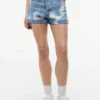 Tommy Jeans denimshorts med mansjetter