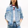 Tommy Jeans Distressed Denim Jacket