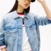 Tommy Jeans Distressed Denim Jacket