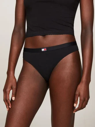 Tommy Jeans Flag Logo Thong 3-pak Tommy Jeans Flag Logo Thong 3-pak