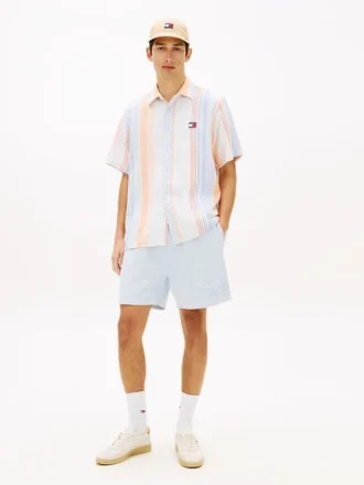 Tommy Jeans Garment-Dyed Beach Shorts