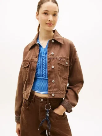 Tommy Jeans Garment-Dyed Canvas Jacket