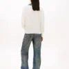 Tommy Jeans genser med avslappet passform og V-hals