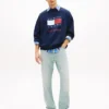 Tommy Jeans-genser med bølget flagglogo