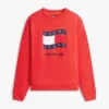 Tommy Jeans-genser med bølget flagglogo