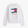 Tommy Jeans-genser med bølget flagglogo