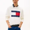 Tommy Jeans-genser med stort flagglogo