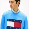 Tommy Jeans-genser med stort flagglogo
