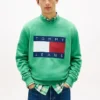 Tommy Jeans-genser med stort flagglogo