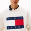 Tommy Jeans-genser med stort flagglogo