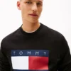 Tommy Jeans-genser med stort flagglogo