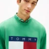Tommy Jeans-genser med stort flagglogo