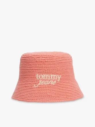 Tommy Jeans heklet bøttehatt