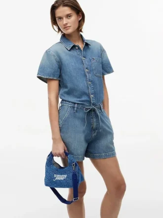 Tommy Jeans heklet crossbody-veske