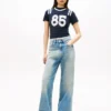 Tommy Jeans høytaljede jeans med vide ben Tommy Jeans høytaljede jeans med vide ben