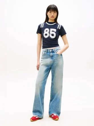 Tommy Jeans høytaljede jeans med vide ben