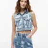 Tommy Jeans kort denimvest
