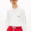 Tommy Jeans langermet LA Logo T-skjorte