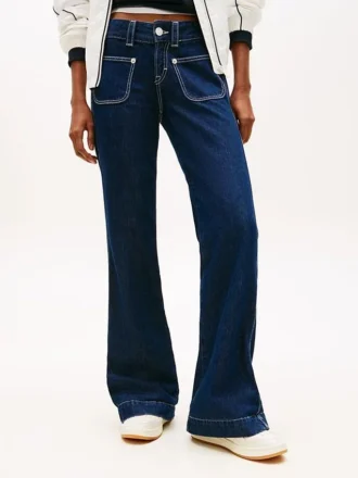 Tommy Jeans lavt sittende bootcut-Jeans med lommer