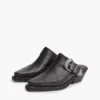 Tommy Jeans Leather Western Mule