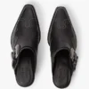 Tommy Jeans Leather Western Mule